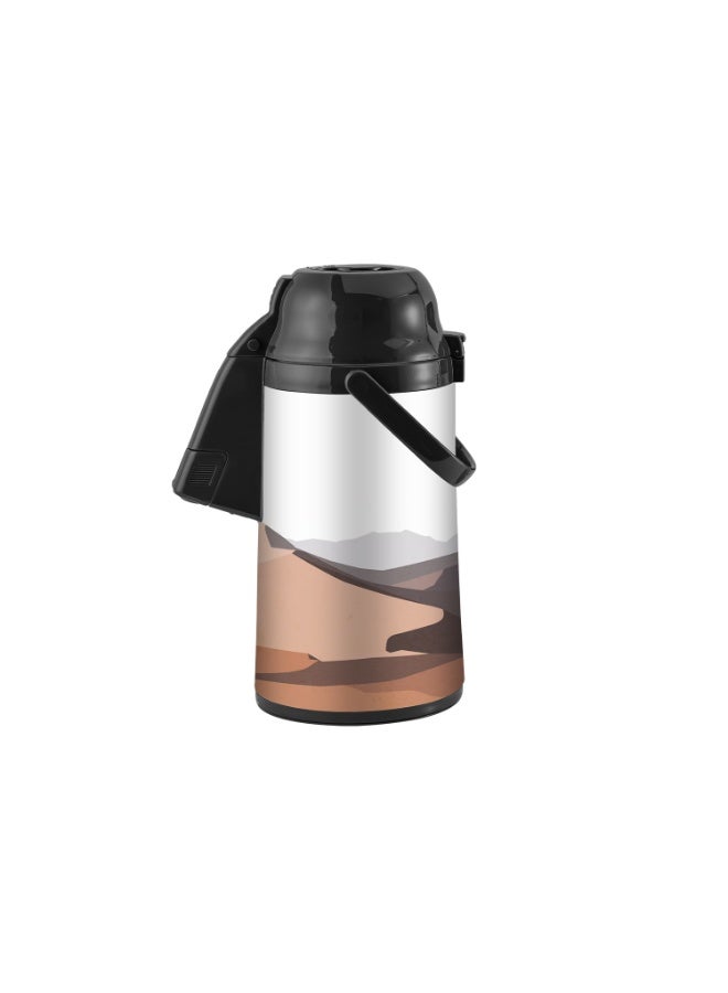 Delcasa 3.0 L Airpot Flask- DC3734 with Double Wall Vacuum Insulation - Image 1